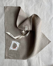 BASERANGE Kitchen UNDYED 1 / 40x40cm Repair - Square Tea Towel