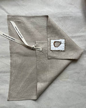 BASERANGE Kitchen UNDYED 2 / 40x40cm Repair - Square Tea Towel