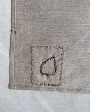 BASERANGE Kitchen UNDYED 2 / 40x40cm Repair - Square Tea Towel