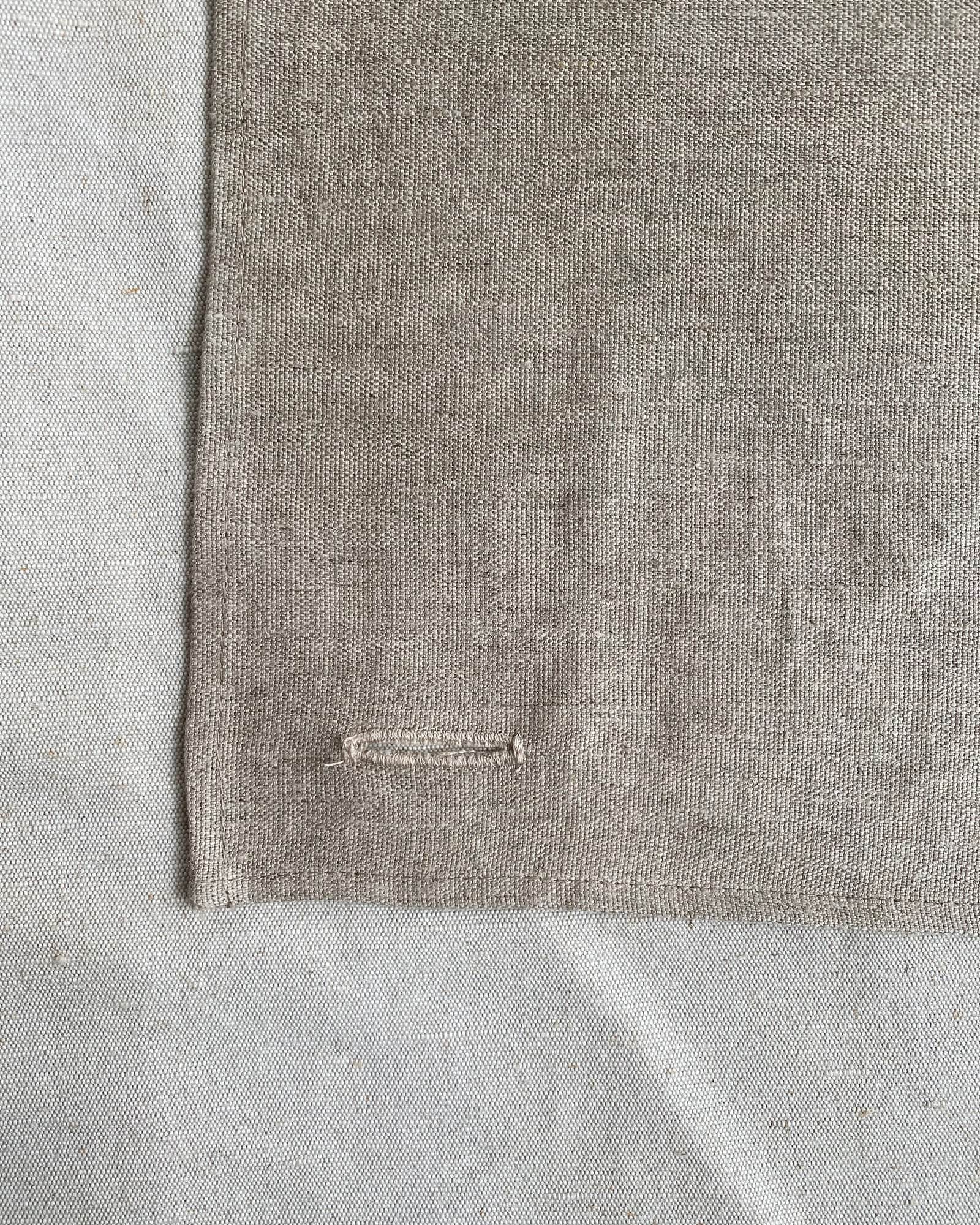 BASERANGE Kitchen UNDYED 2 / 40x40cm Repair - Square Tea Towel