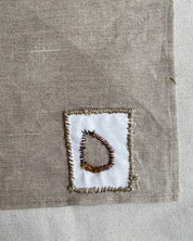 BASERANGE Kitchen UNDYED 2 / 40x40cm Repair - Square Tea Towel