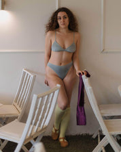 BASERANGE KNITTED BELL PANTS