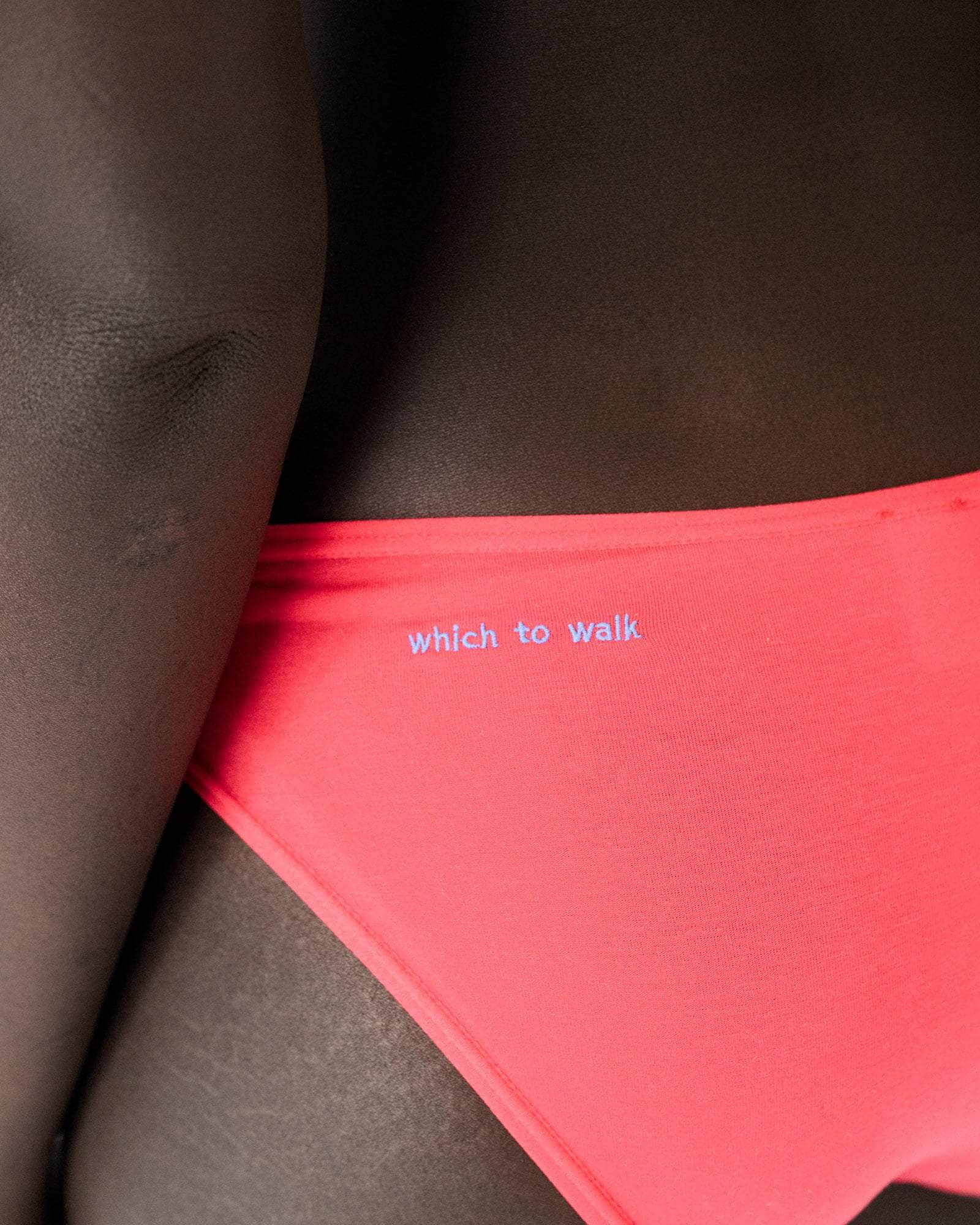 BASERANGE KNITTED BELL PANTS W LETTER