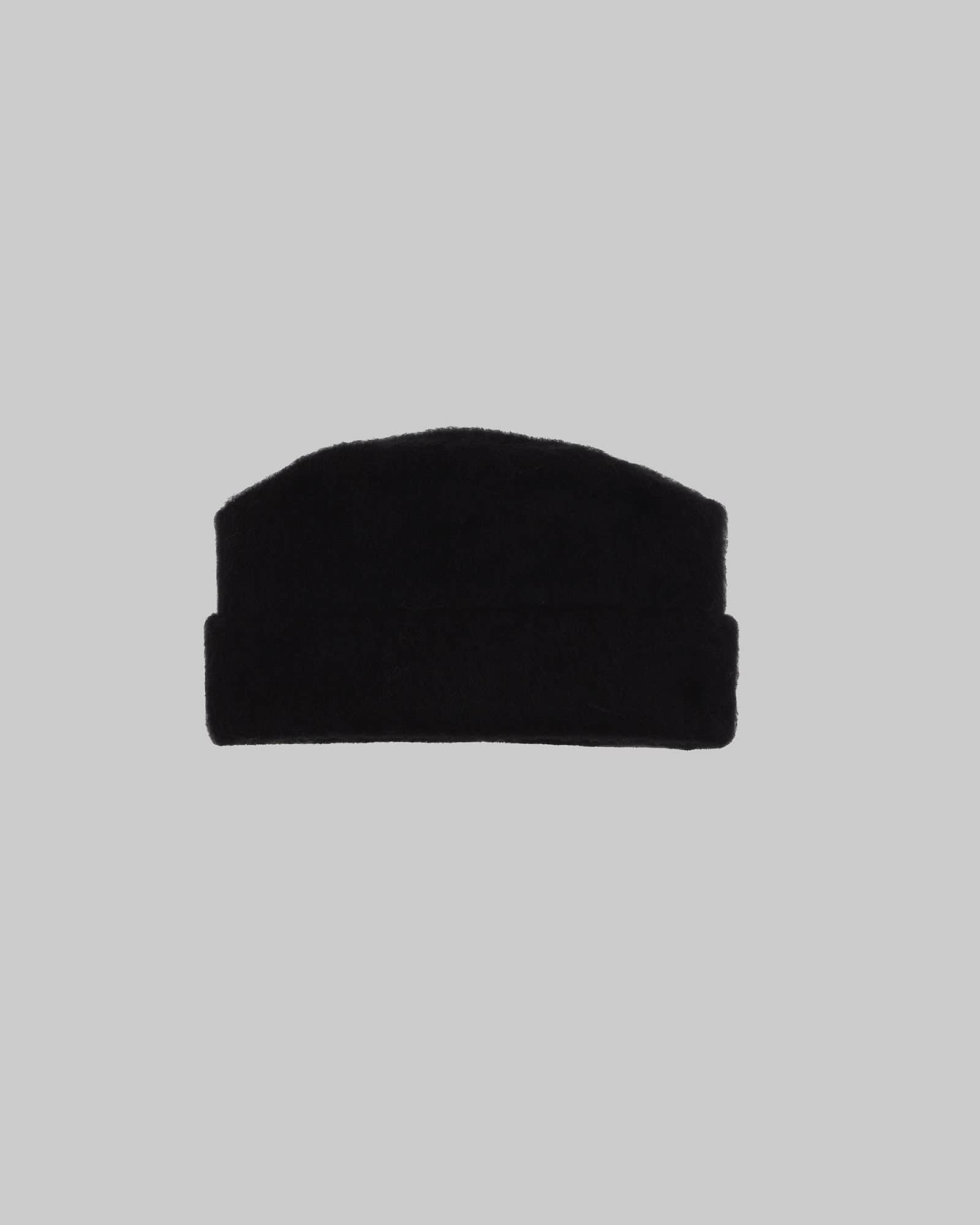 BASERANGE KNITTED BLACK / ONE SIZE SER HAT