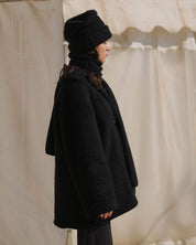 BASERANGE KNITTED BLACK / ONE SIZE SER HAT