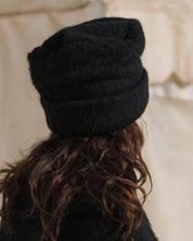 BASERANGE KNITTED BLACK / ONE SIZE SER HAT