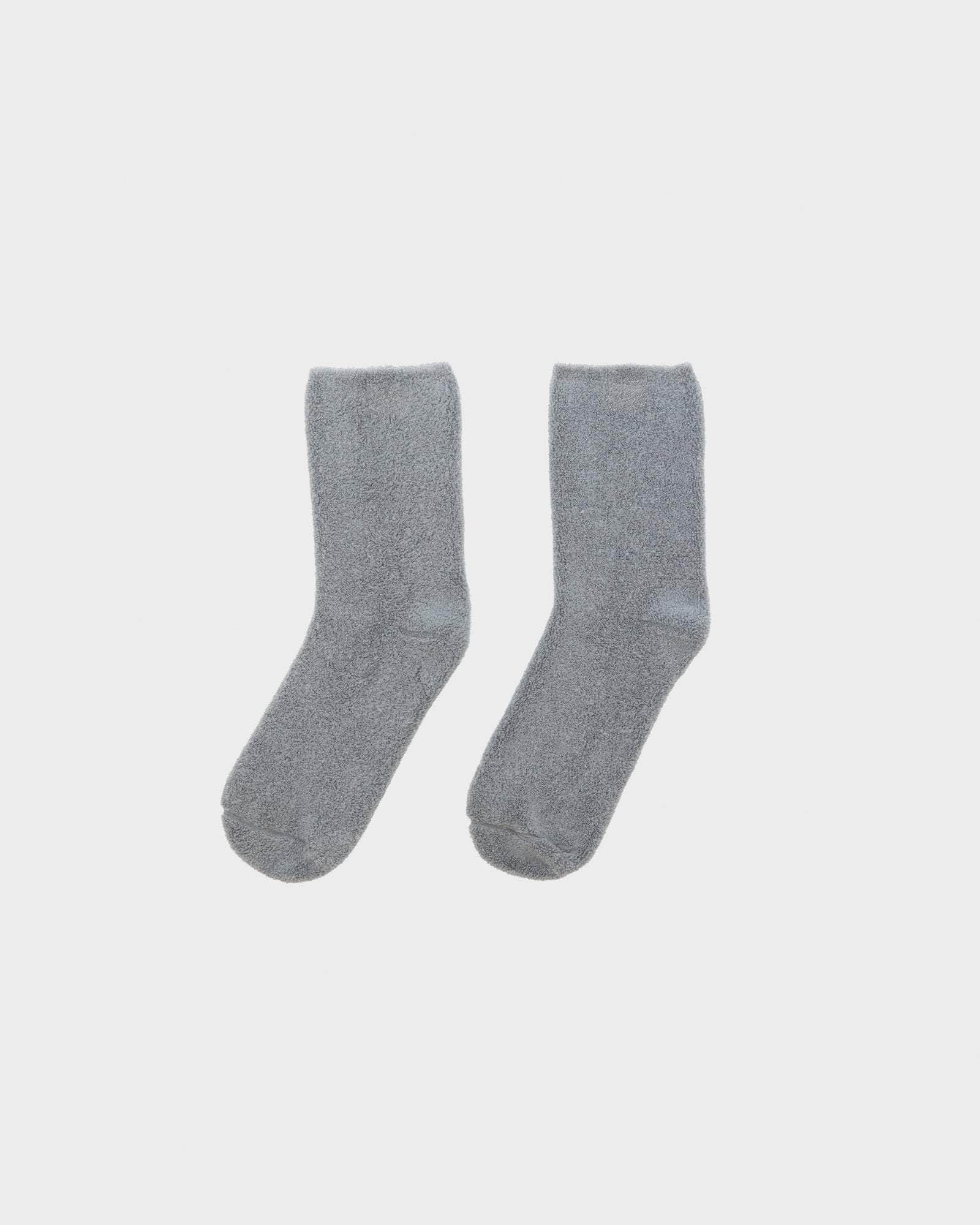 BASERANGE KNITTED BUCKLE OVERANKLE SOCKS