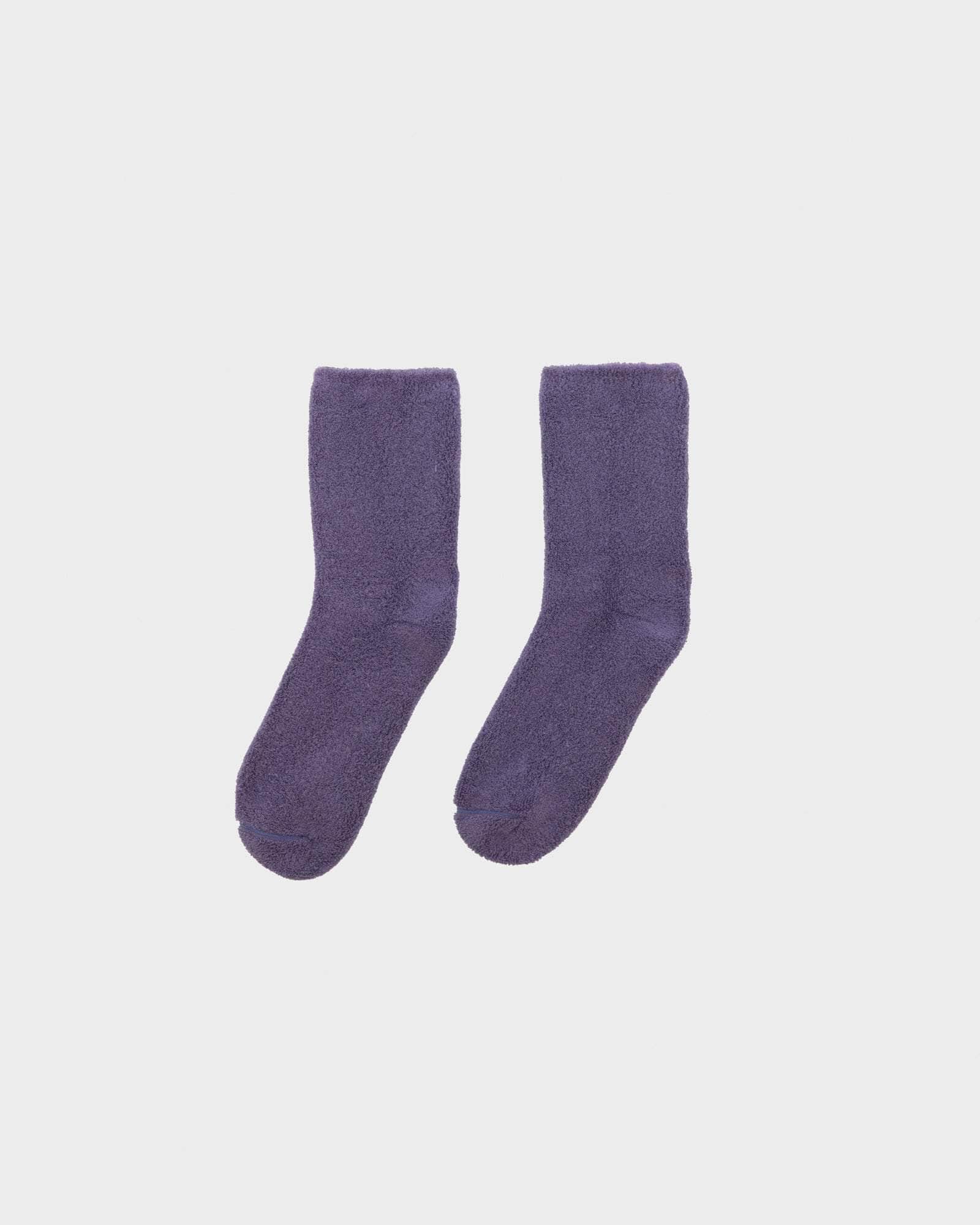 BASERANGE KNITTED BUCKLE OVERANKLE SOCKS