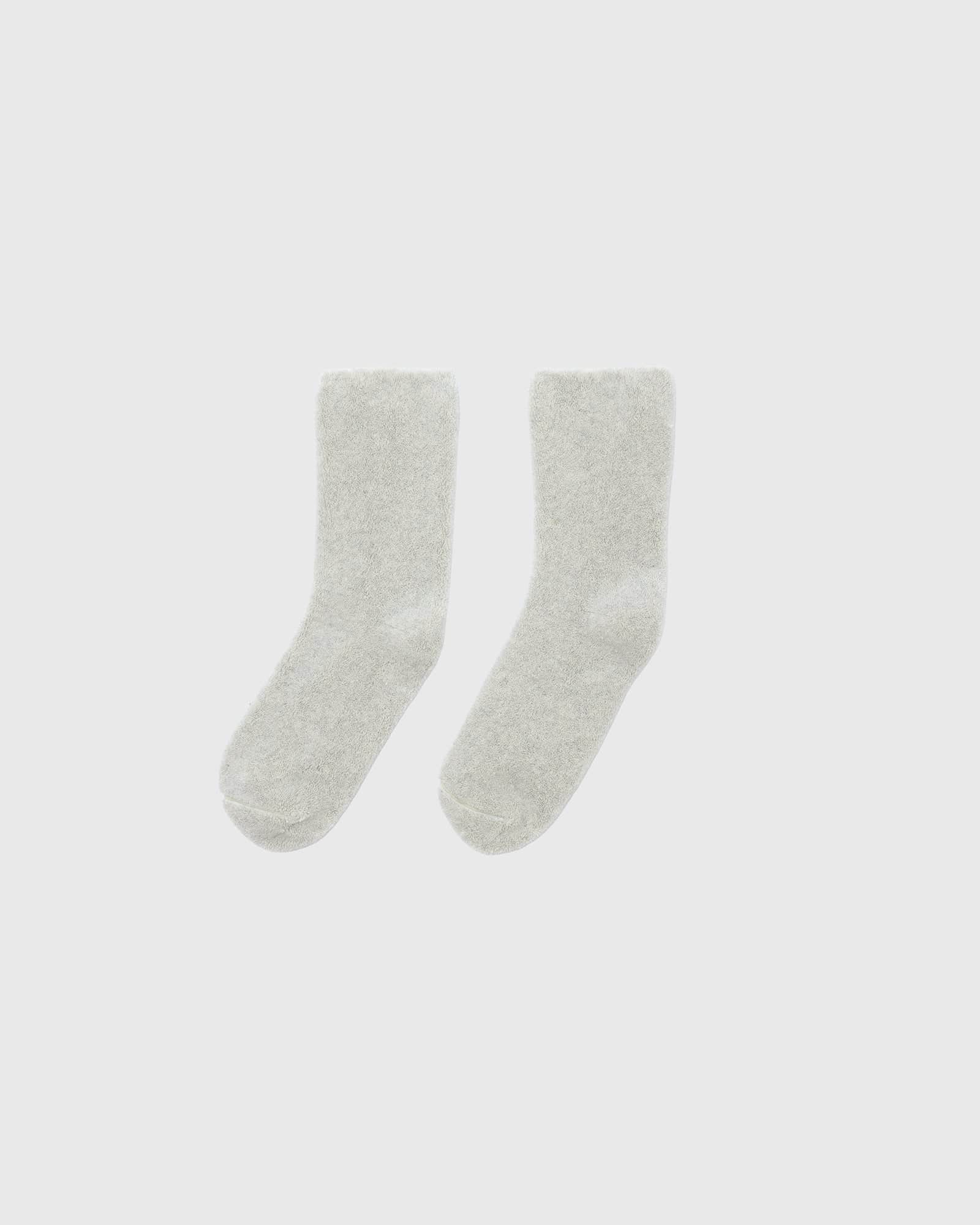 BASERANGE KNITTED BUCKLE OVERANKLE SOCKS