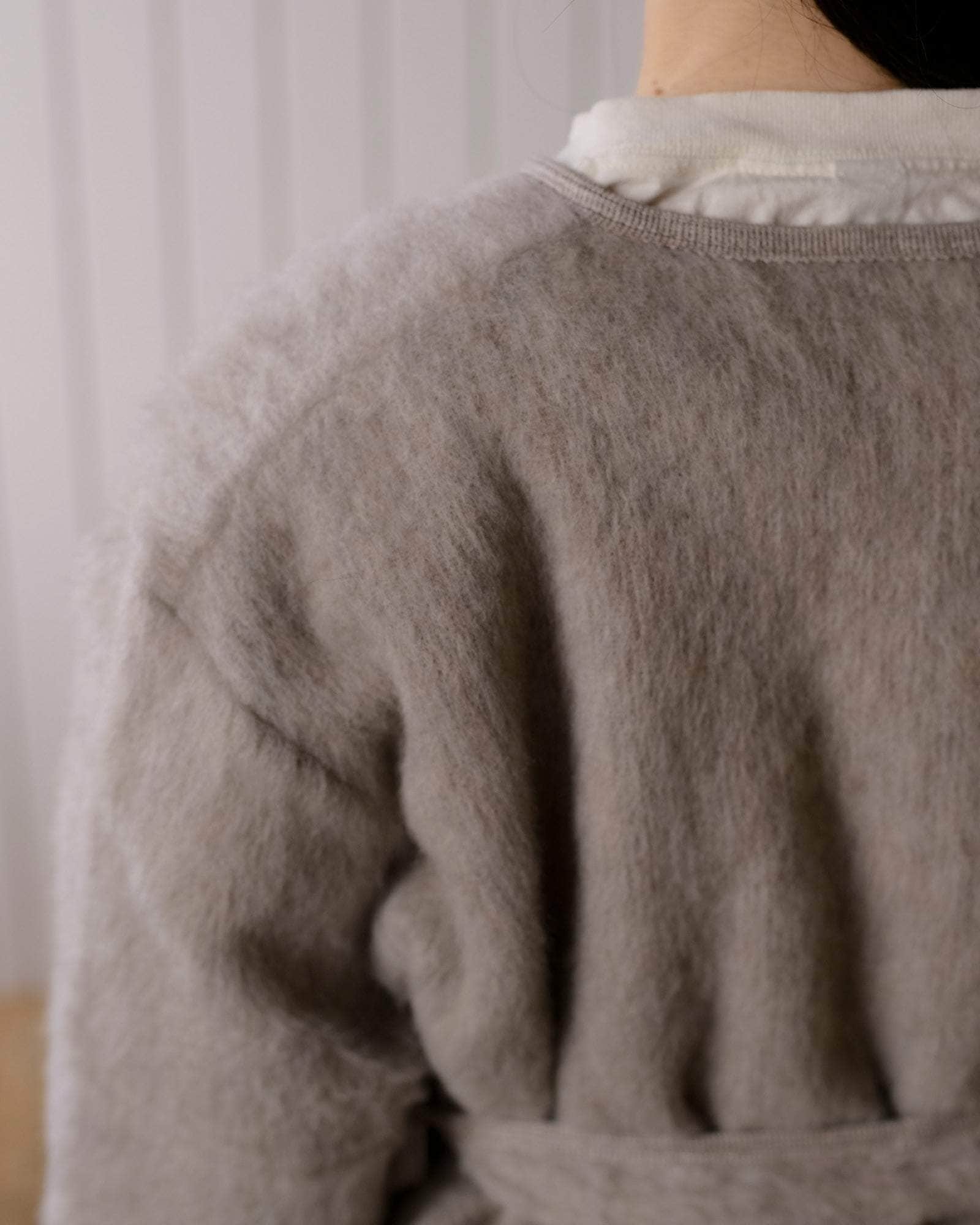 BASERANGE KNITTED CAPAS JACKET