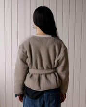 BASERANGE KNITTED CAPAS JACKET