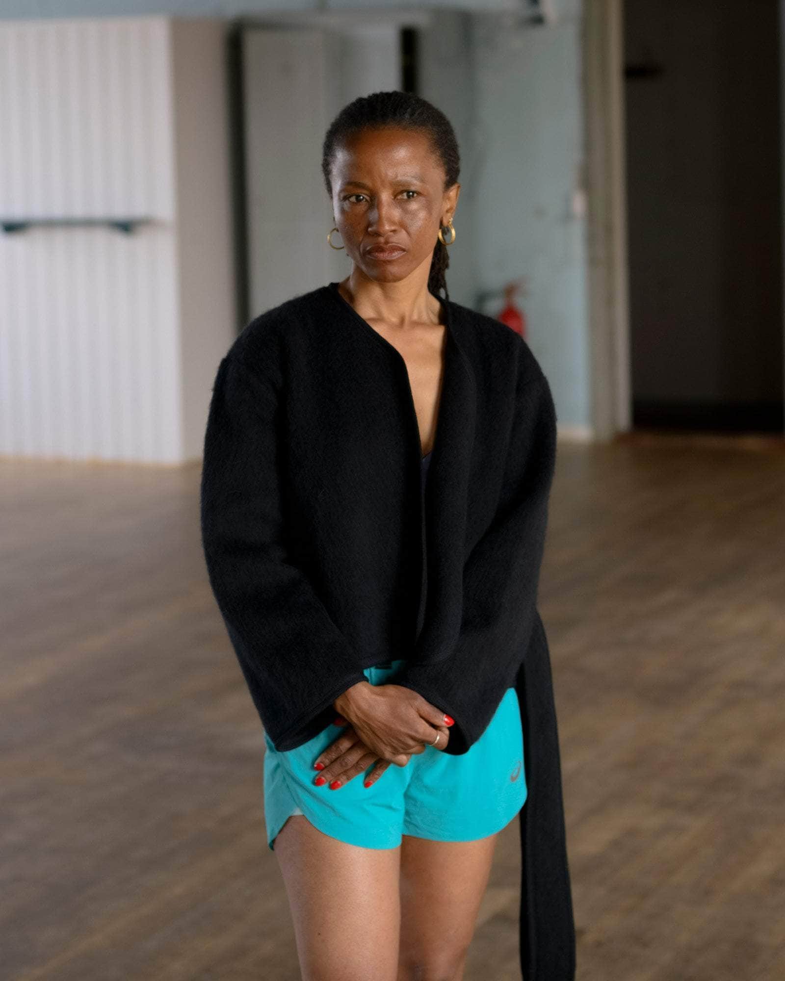 BASERANGE KNITTED CAPAS JACKET