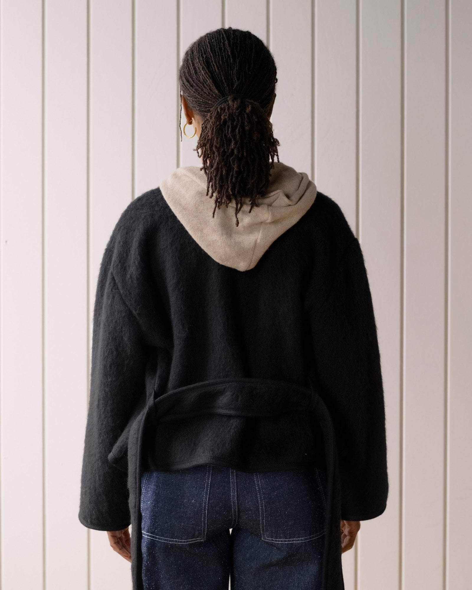 BASERANGE KNITTED CAPAS JACKET