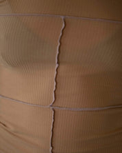 BASERANGE KNITTED CINDER LONG SLEEVE TEE