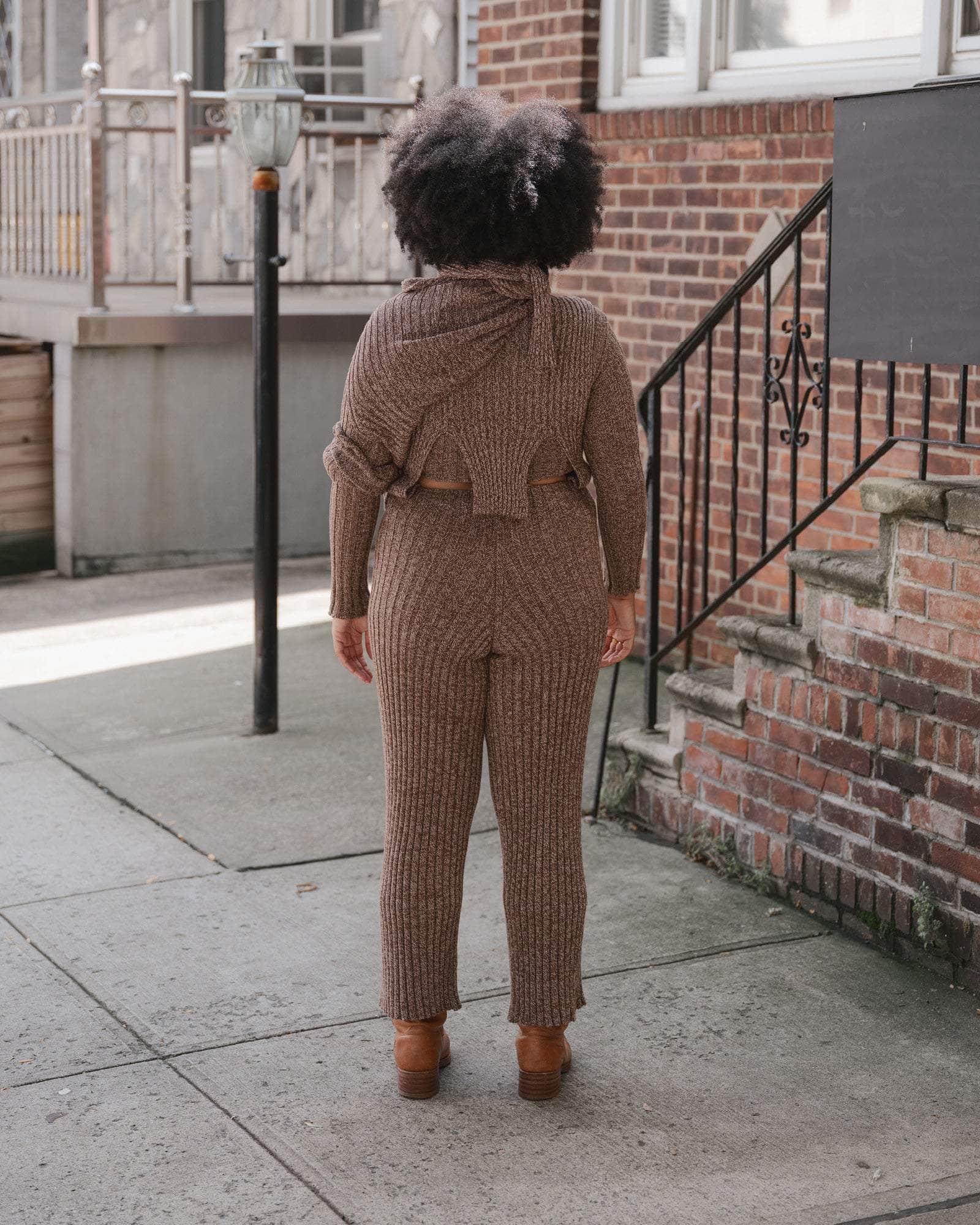 BASERANGE KNITTED CIRRI SLEEVELESS TOP