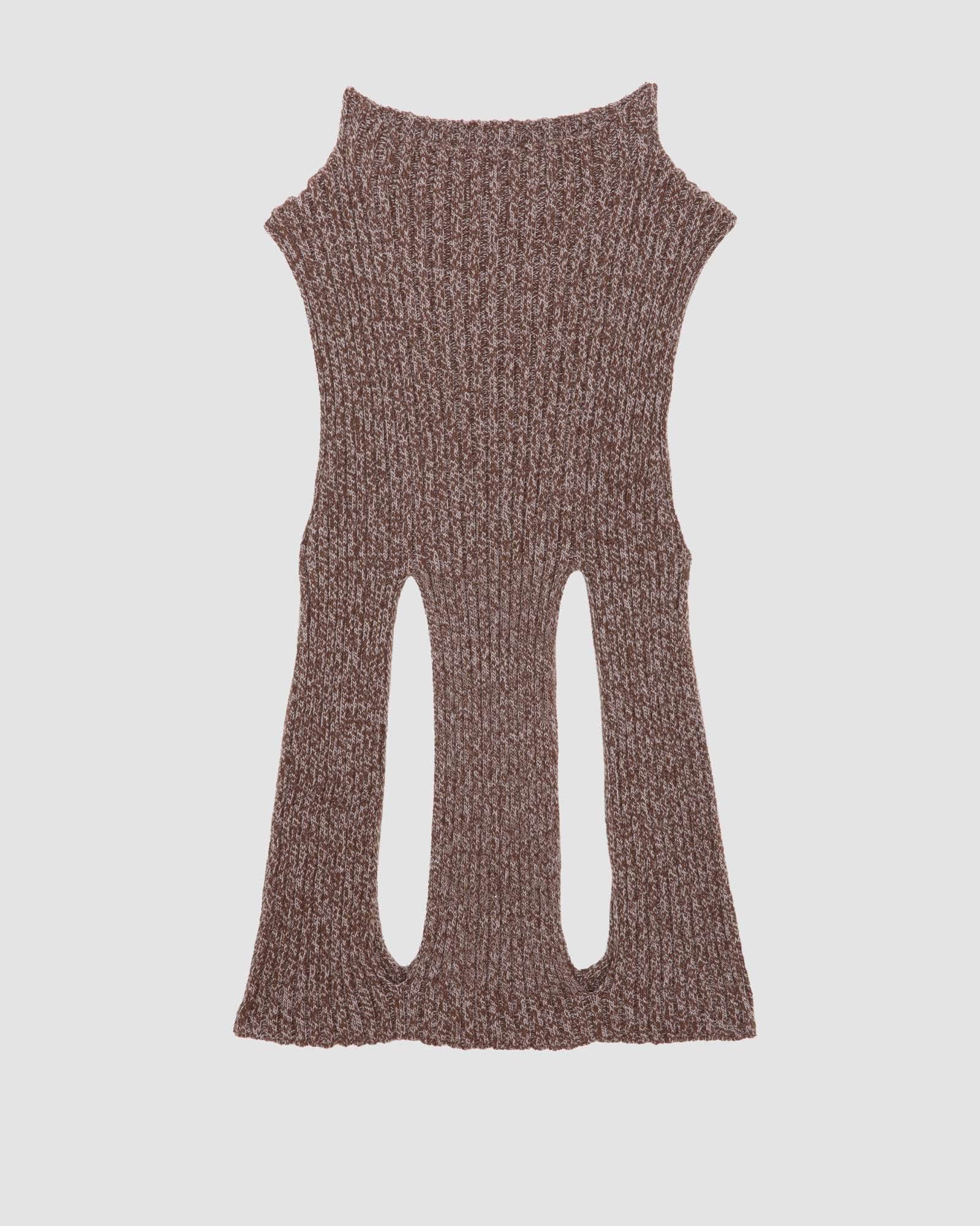 BASERANGE KNITTED CIRRI SLEEVELESS TOP