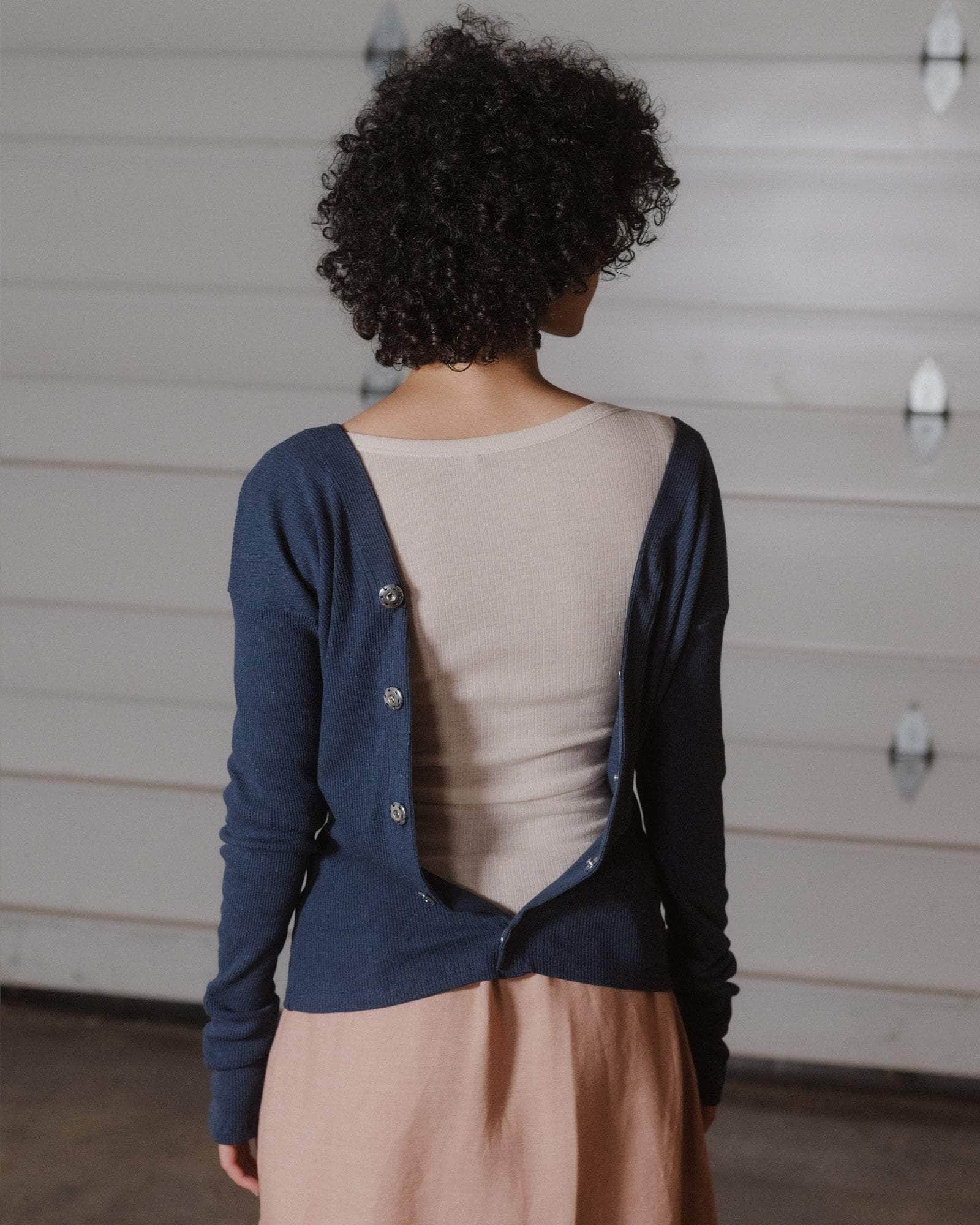 Disc Long Sleeve tee in Assortment | Fine wool rib | en | Baserange