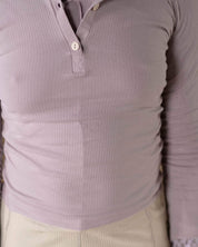 BASERANGE KNITTED DUAL LONG SLEEVE TEE