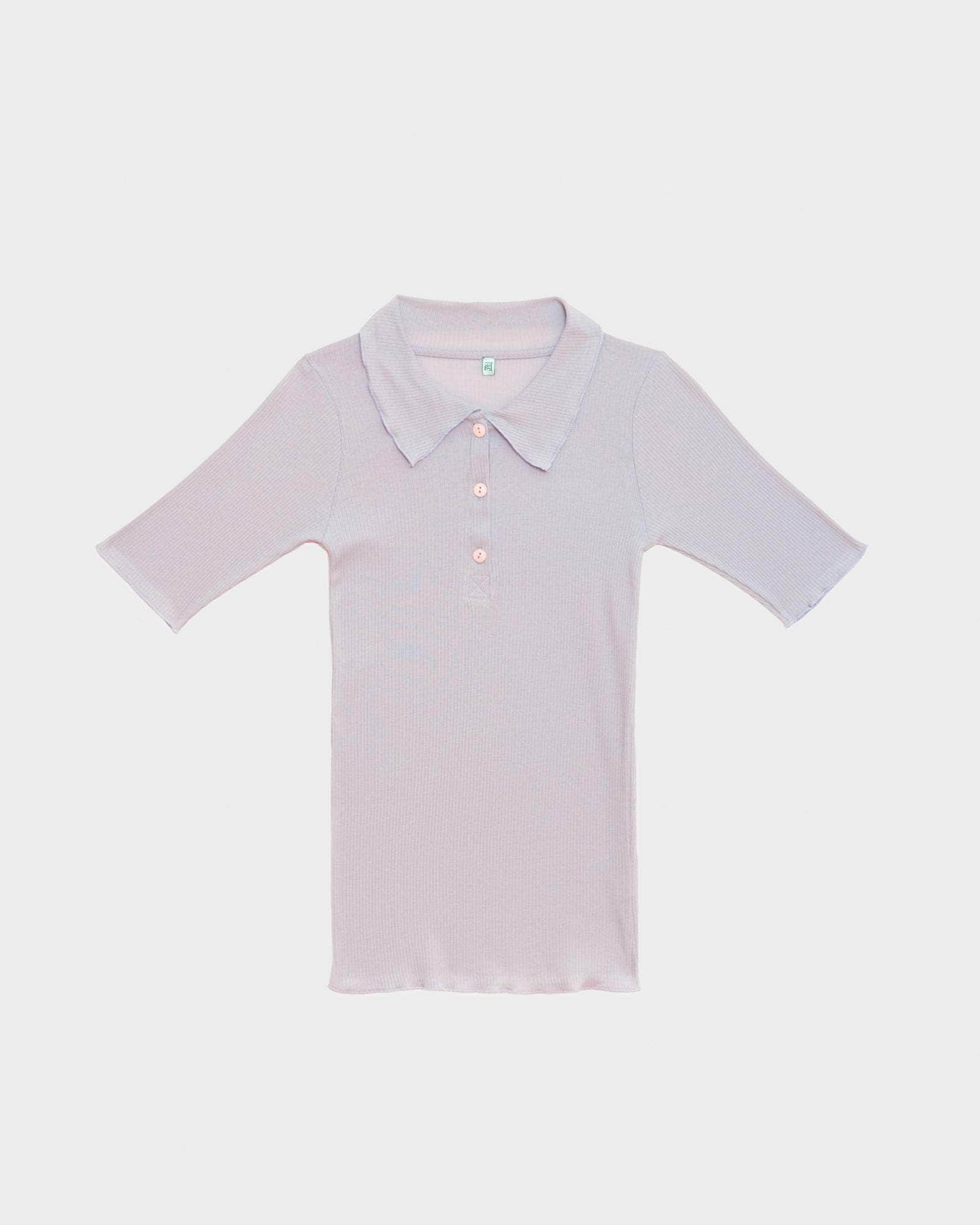 BASERANGE KNITTED DUAL POLO