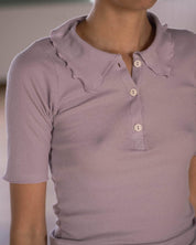 BASERANGE KNITTED DUAL POLO