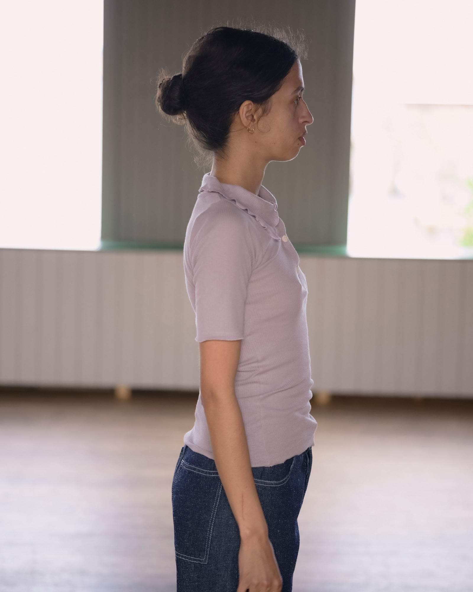 BASERANGE KNITTED DUAL POLO