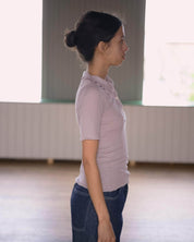 BASERANGE KNITTED DUAL POLO