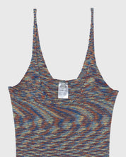 BASERANGE KNITTED FLUTE DRESS