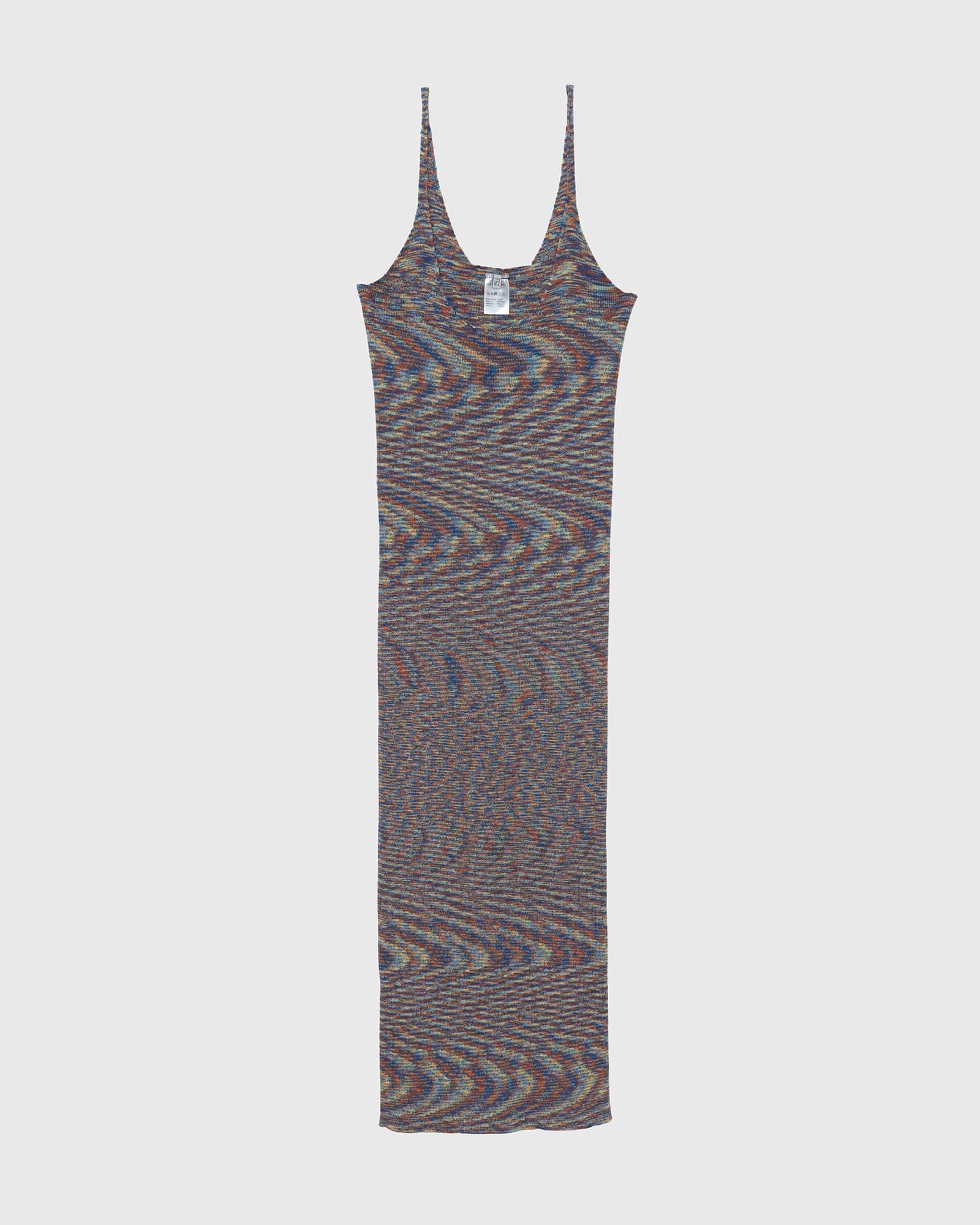 BASERANGE KNITTED FLUTE DRESS