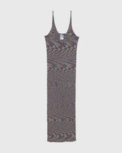 BASERANGE KNITTED FLUTE DRESS