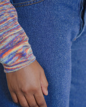 BASERANGE KNITTED FLUTE LONG SLEEVE