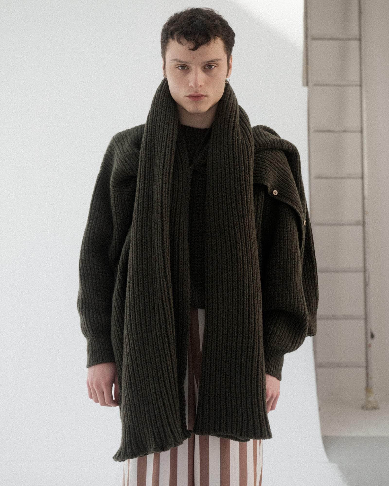 BASERANGE KNITTED FORET / ONE SIZE PACK - MEA BEANIE & SCARF