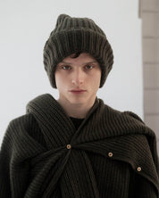 BASERANGE KNITTED FORET / ONE SIZE PACK - MEA BEANIE & SCARF