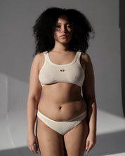 BASERANGE KNITTED HARMONIC BRA