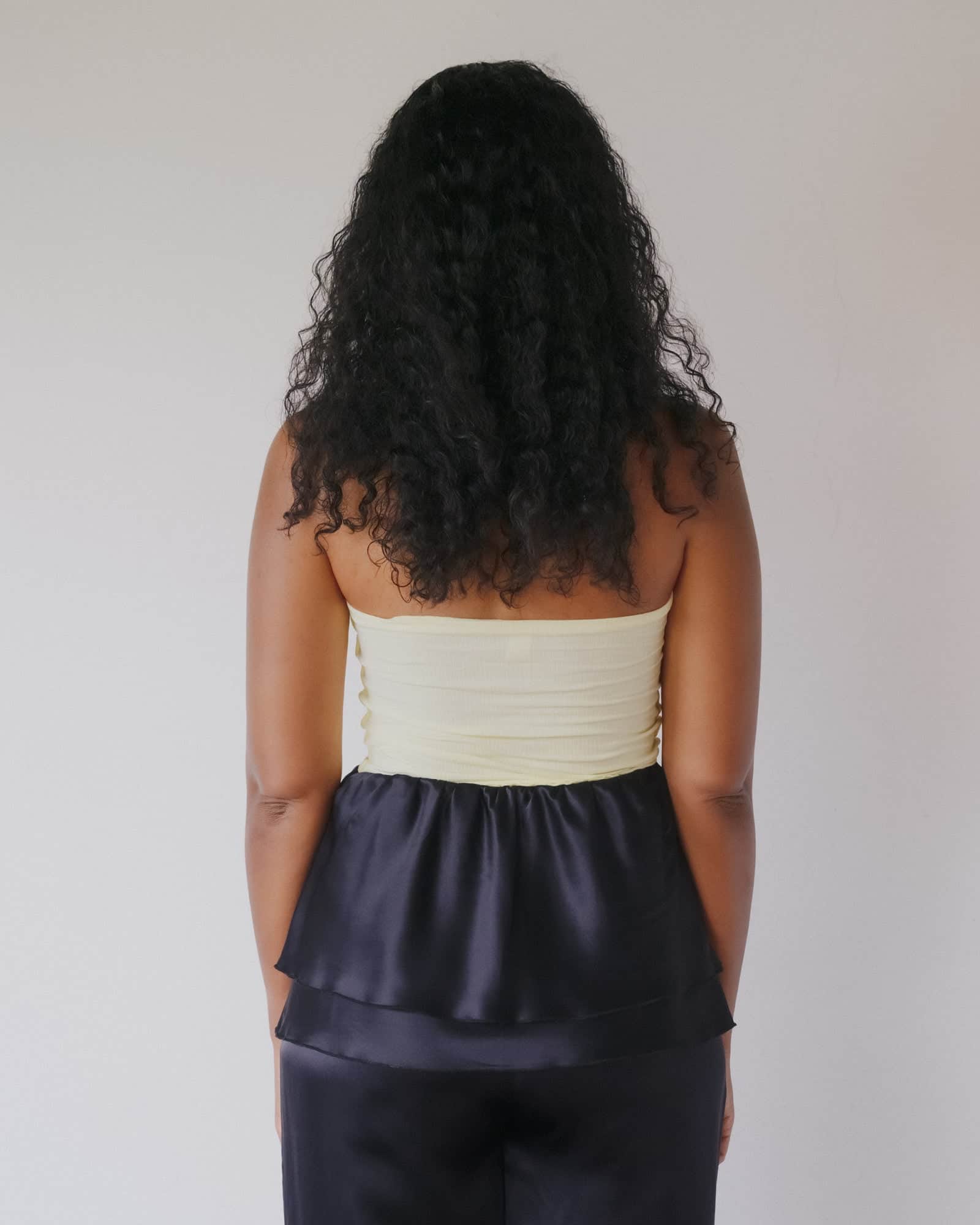 BASERANGE KNITTED HUSK TOP