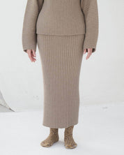 BASERANGE KNITTED KAI SKIRT