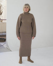 BASERANGE KNITTED KAI TURTLENECK