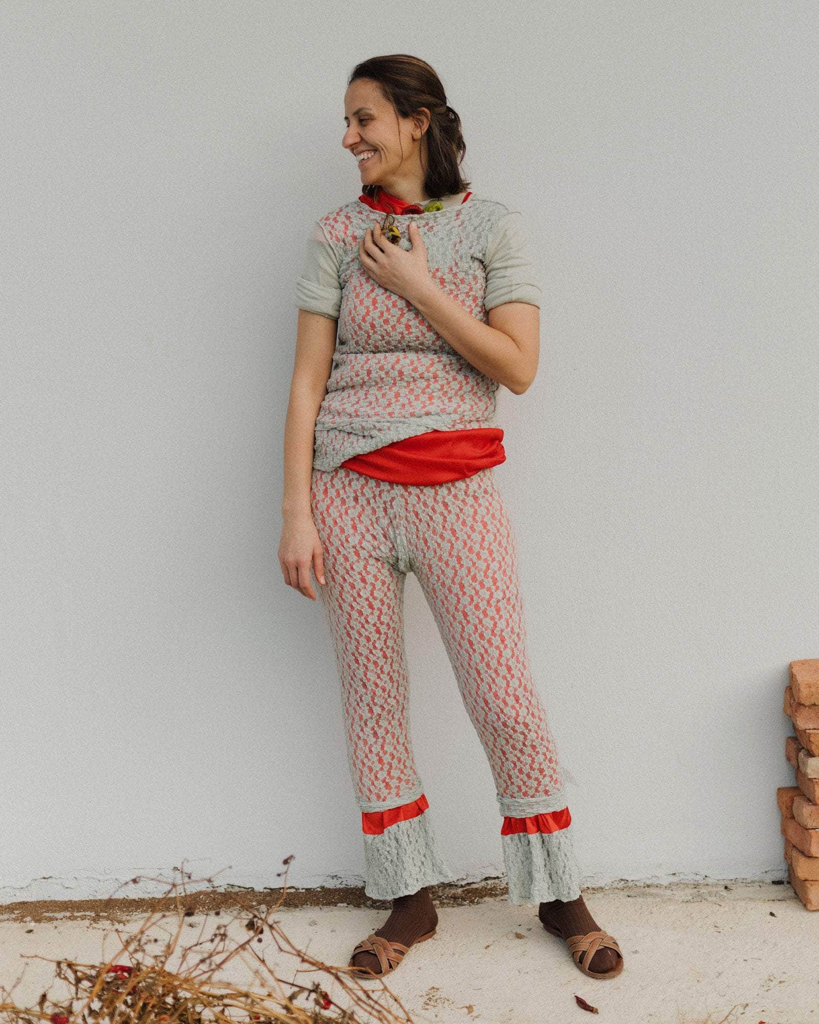 Kenru ロングスリーブTシャツ in Assortment | ファイン・ウールリブ