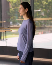 BASERANGE KNITTED LONG SLEEVE TEE