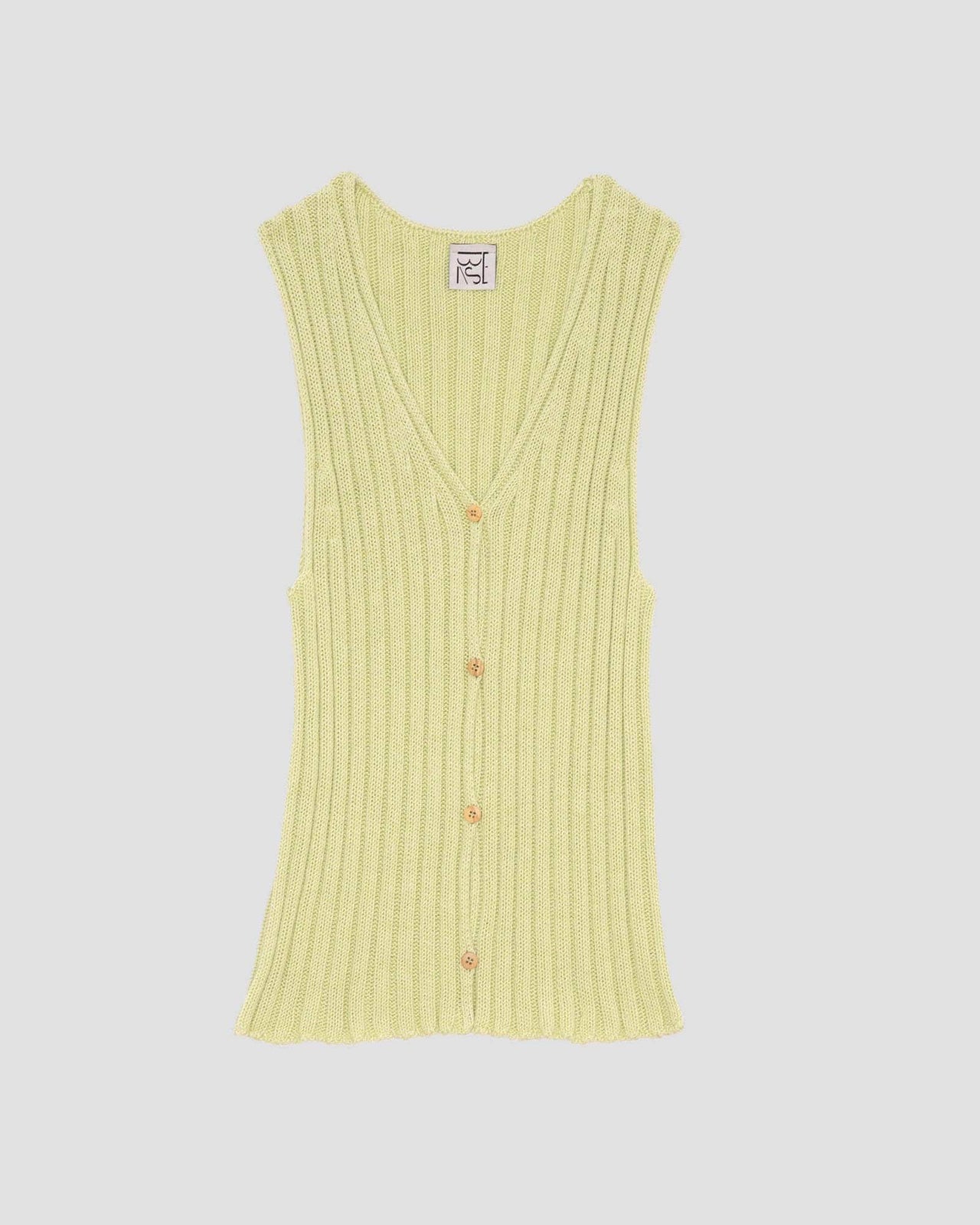 Loulou Vest in assortment | Organic cotton knit | en | Baserange