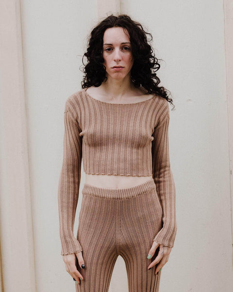 BASERANGE ベースレンジ MACAU SWEATER ニット baserange-knitted-macau-