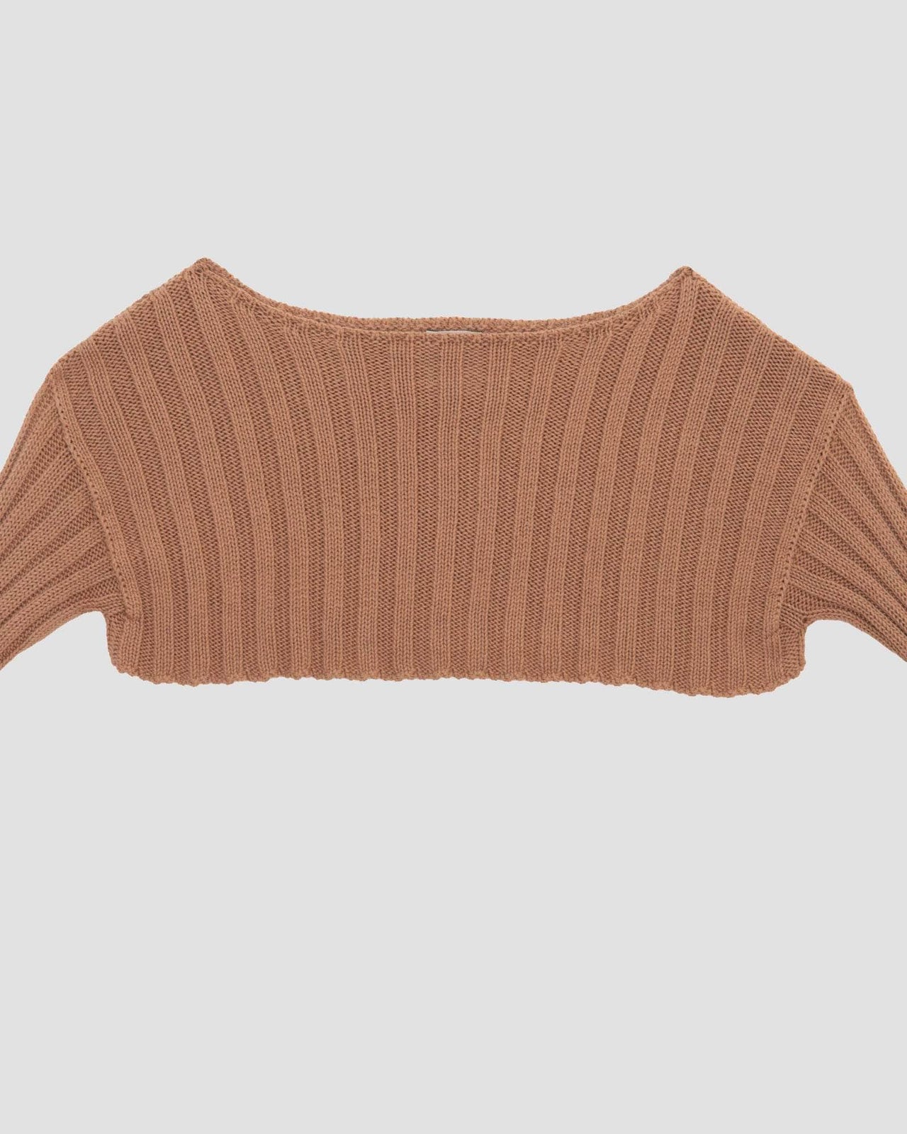 Macau Sleeve Sweater in Brandy | organic-cotton | en | Baserange