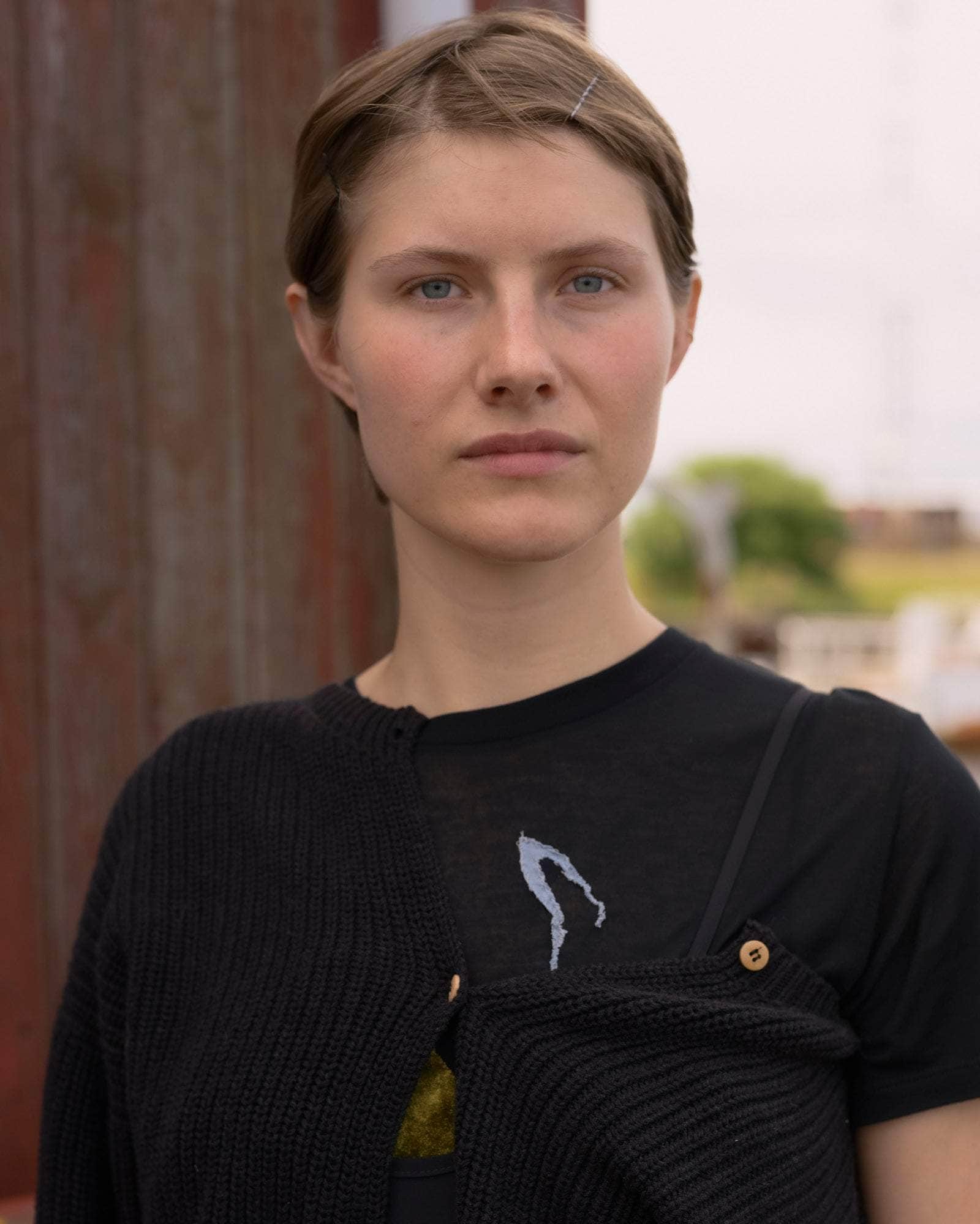 BASERANGE KNITTED MEA CARDIGAN