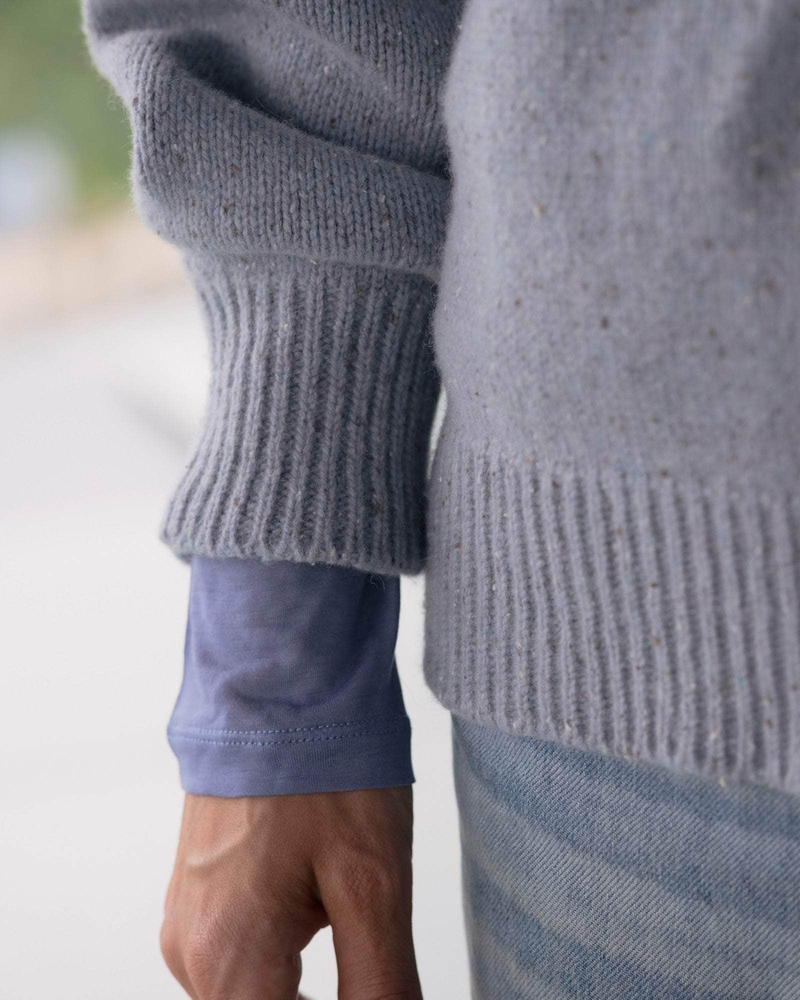 BASERANGE KNITTED MEA SWEATER