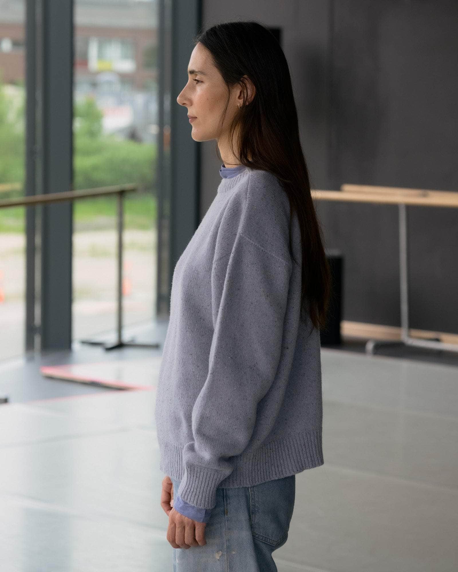 BASERANGE KNITTED MEA SWEATER