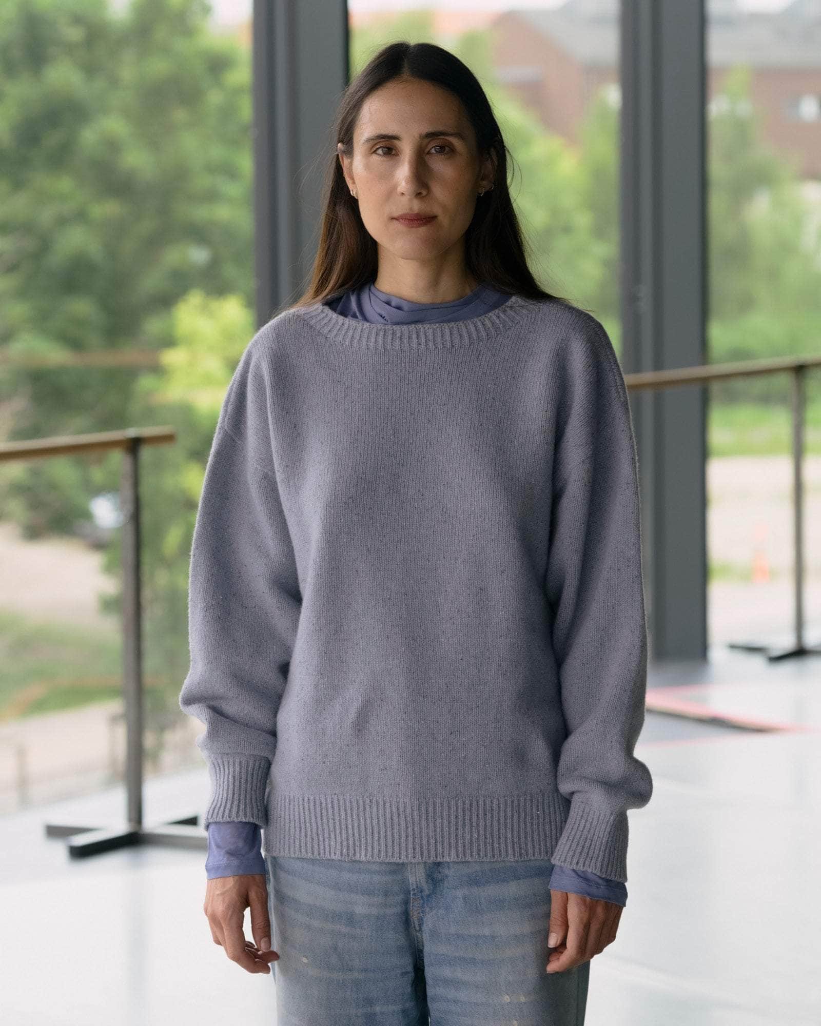 BASERANGE KNITTED MEA SWEATER