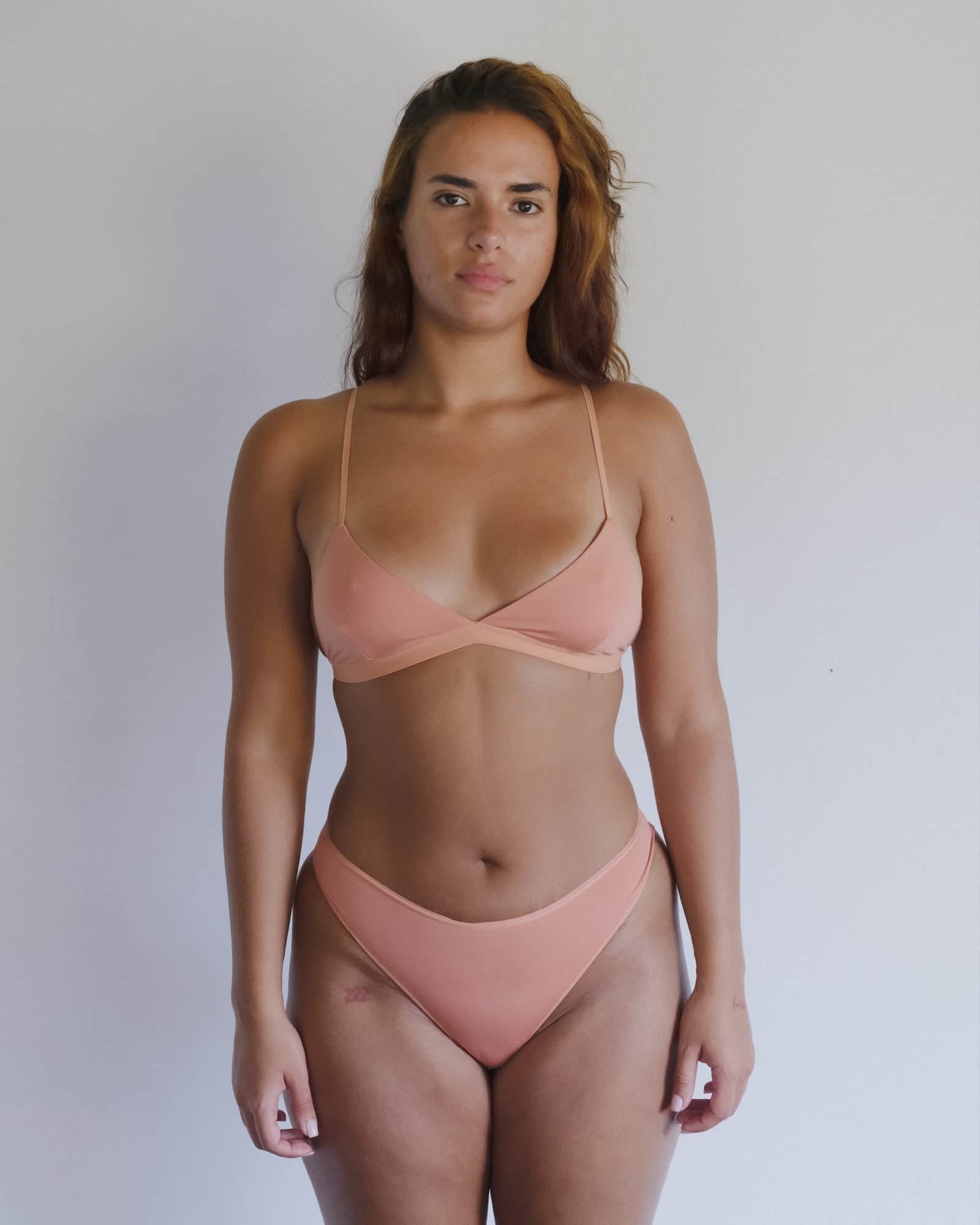 BASERANGE KNITTED MISSISSIPPI BRA