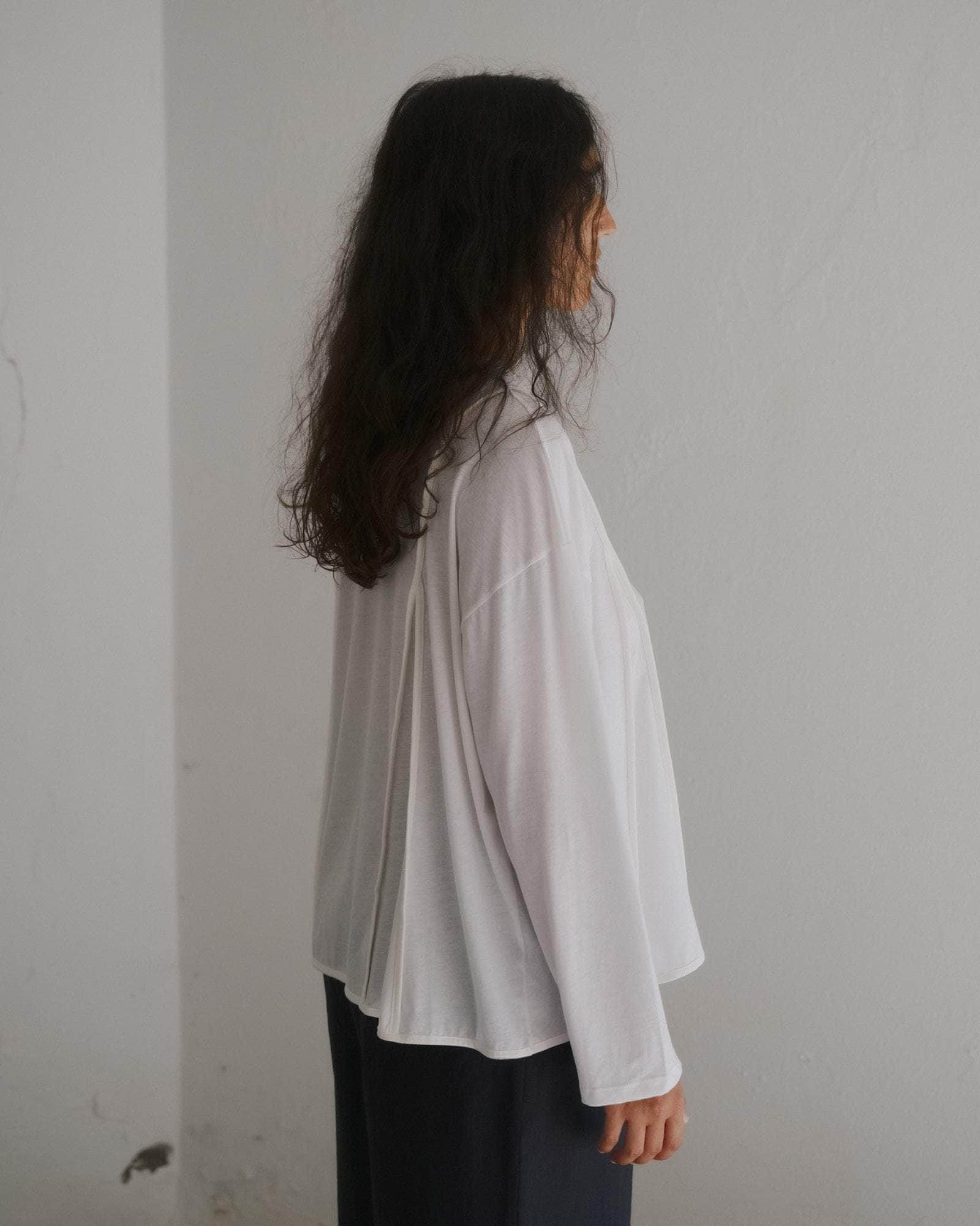 BASERANGE KNITTED MUL LONG SLEEVE TEE