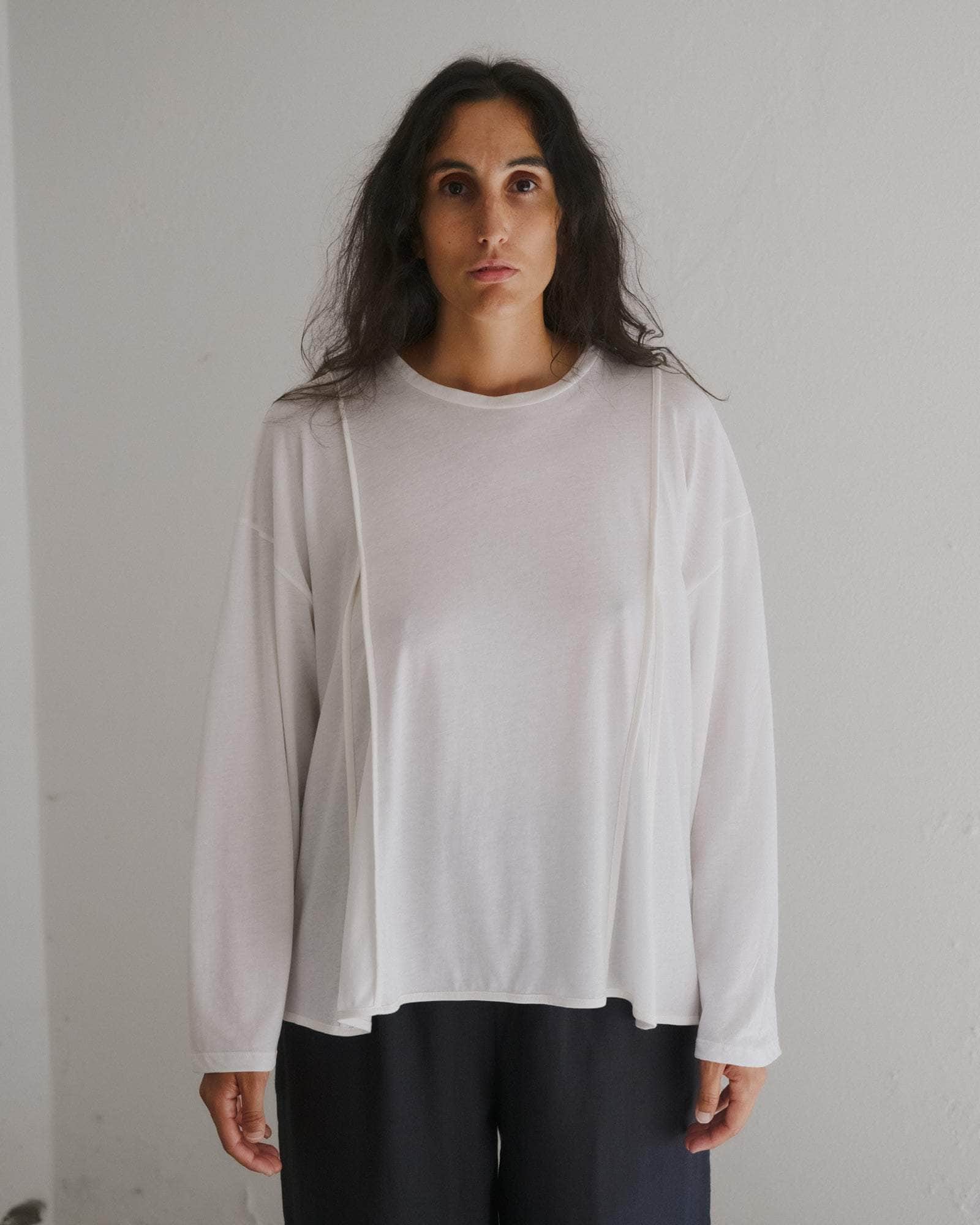 BASERANGE KNITTED MUL LONG SLEEVE TEE