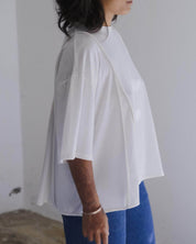 BASERANGE KNITTED MUL TEE SHIRT