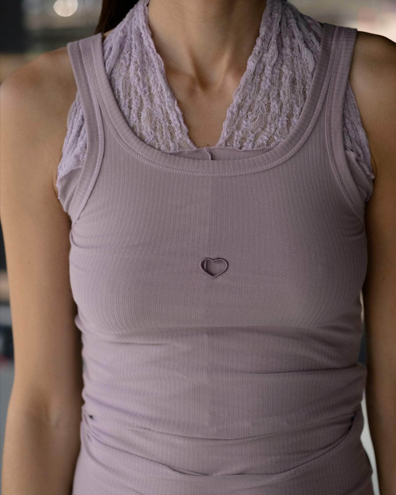 BASERANGE KNITTED NEHRU HALTER TOP